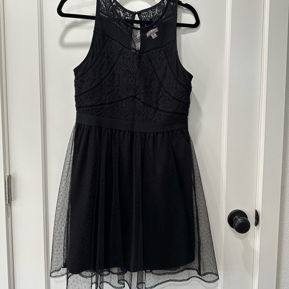 Black Lace Dress